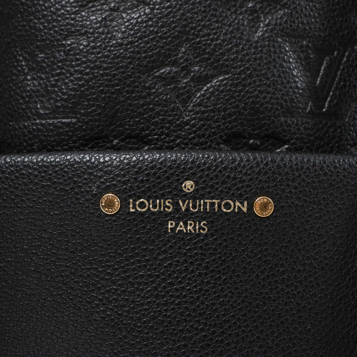Mochila Louis Vuitton Monogram Empreinte Sorbonne en negro M44016