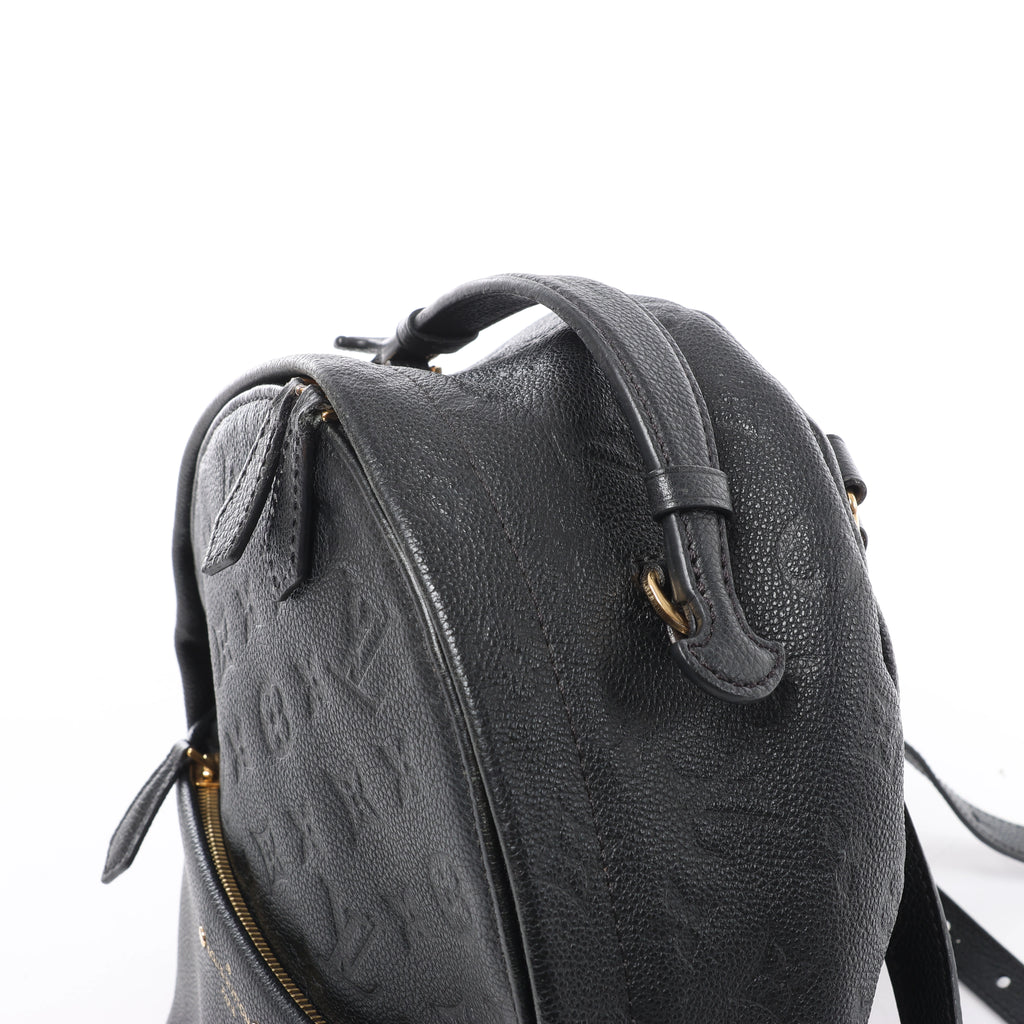 Mochila Louis Vuitton Monogram Empreinte Sorbonne en negro M44016