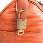 Louis Vuitton Speedy 25 Epi Leather Handbag in Brown M43013