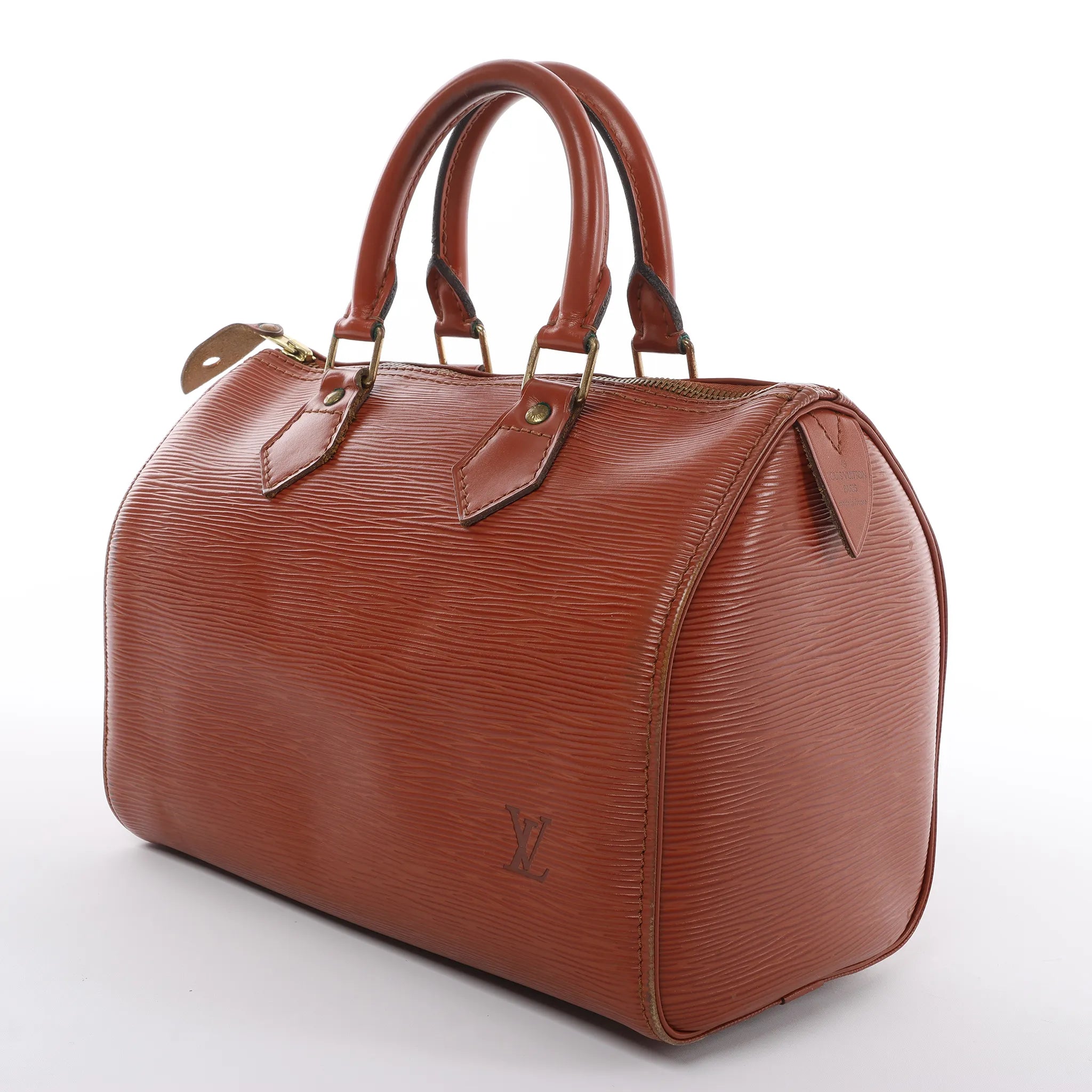 Louis Vuitton Speedy 25 Epi Leather Handbag in Brown M43013