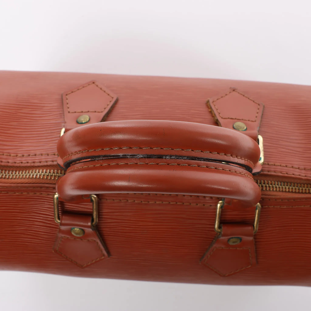 Louis Vuitton Speedy 25 Epi Leather Handbag in Brown M43013