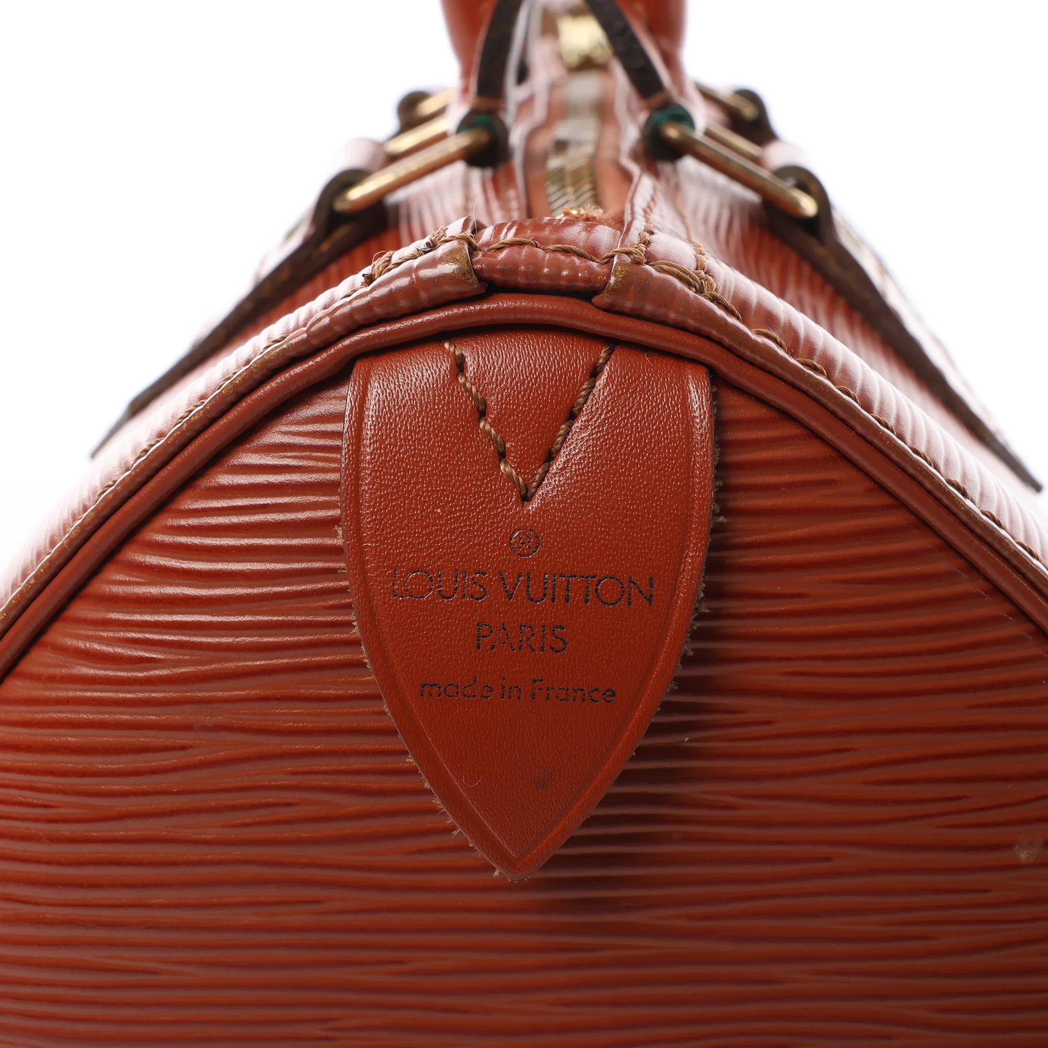 Louis Vuitton Speedy 25 Epi Leather Handbag in Brown M43013