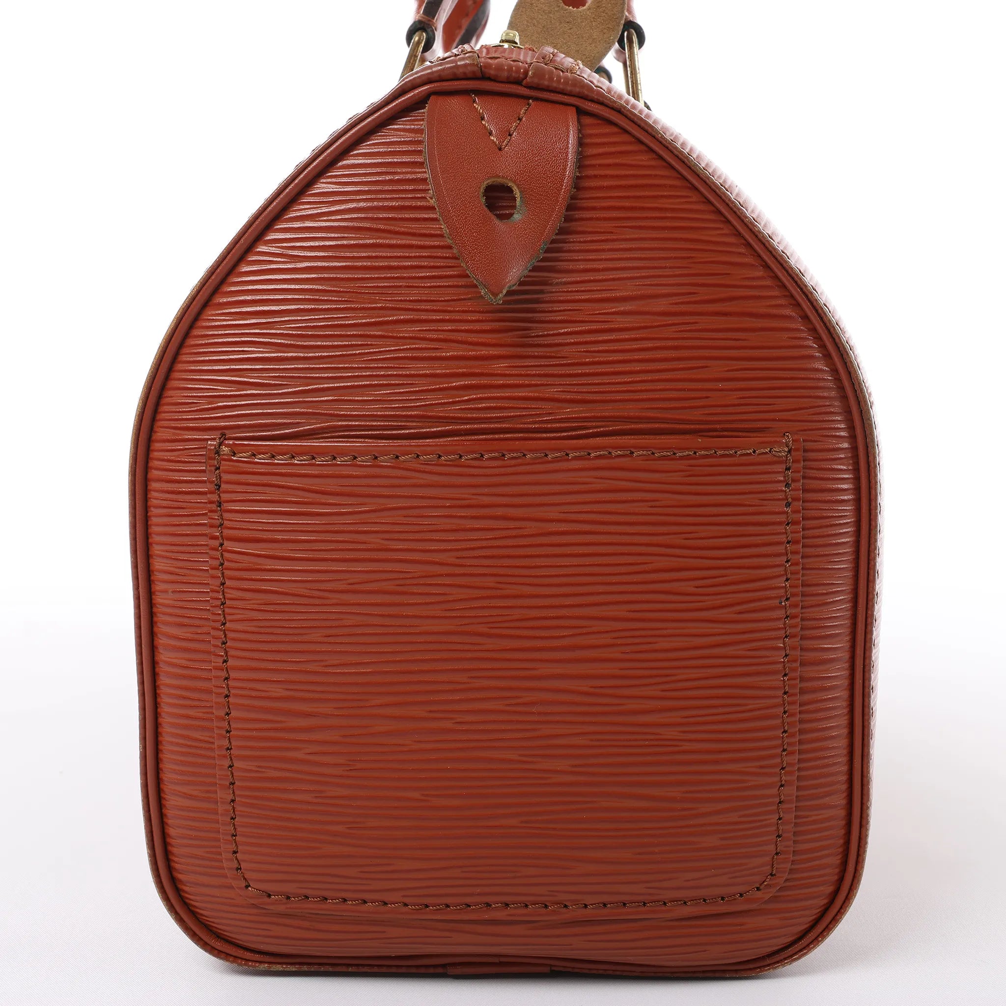 Louis Vuitton Speedy 25 Epi Leather Handbag in Brown M43013