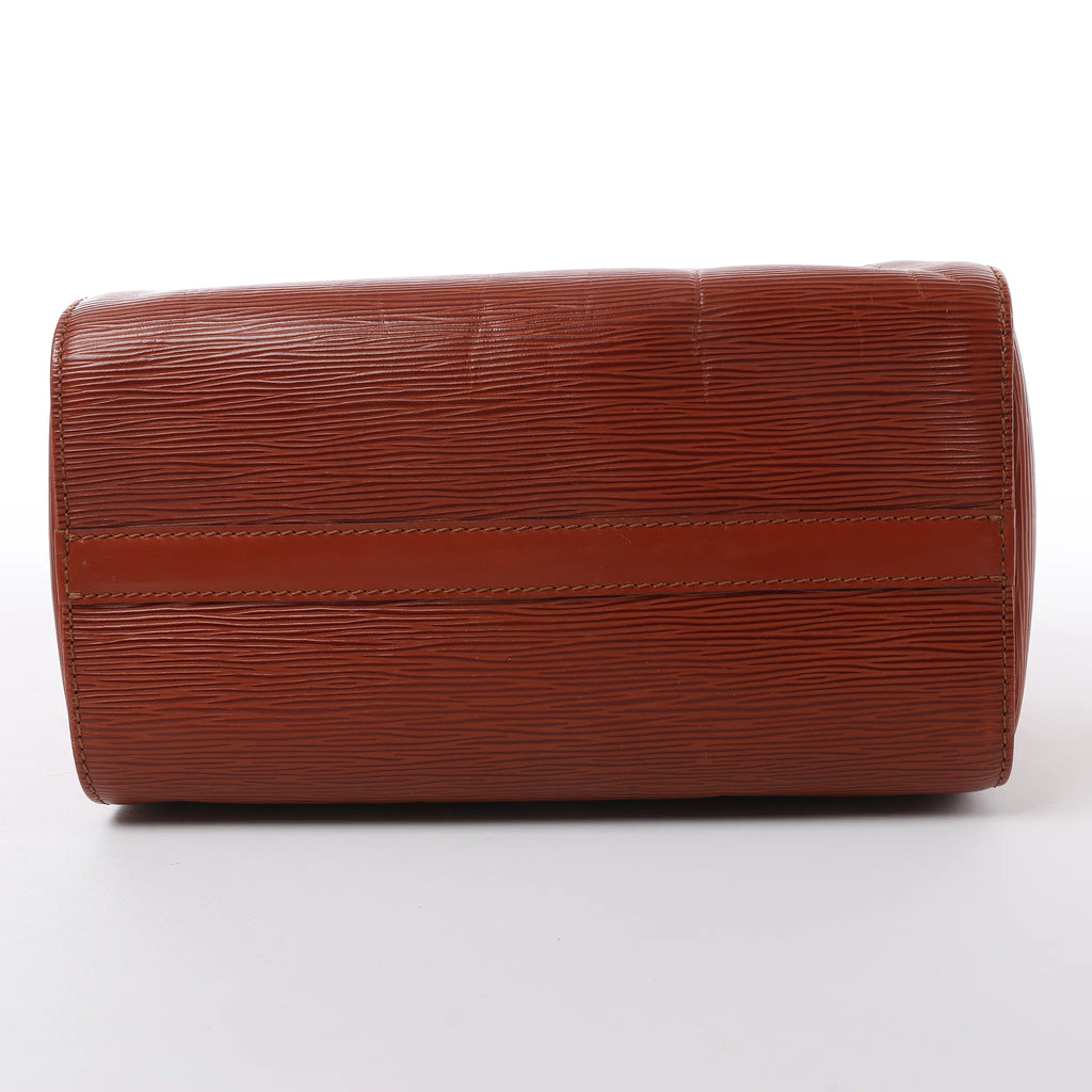 Louis Vuitton Speedy 25 Epi Leather Handbag in Brown M43013