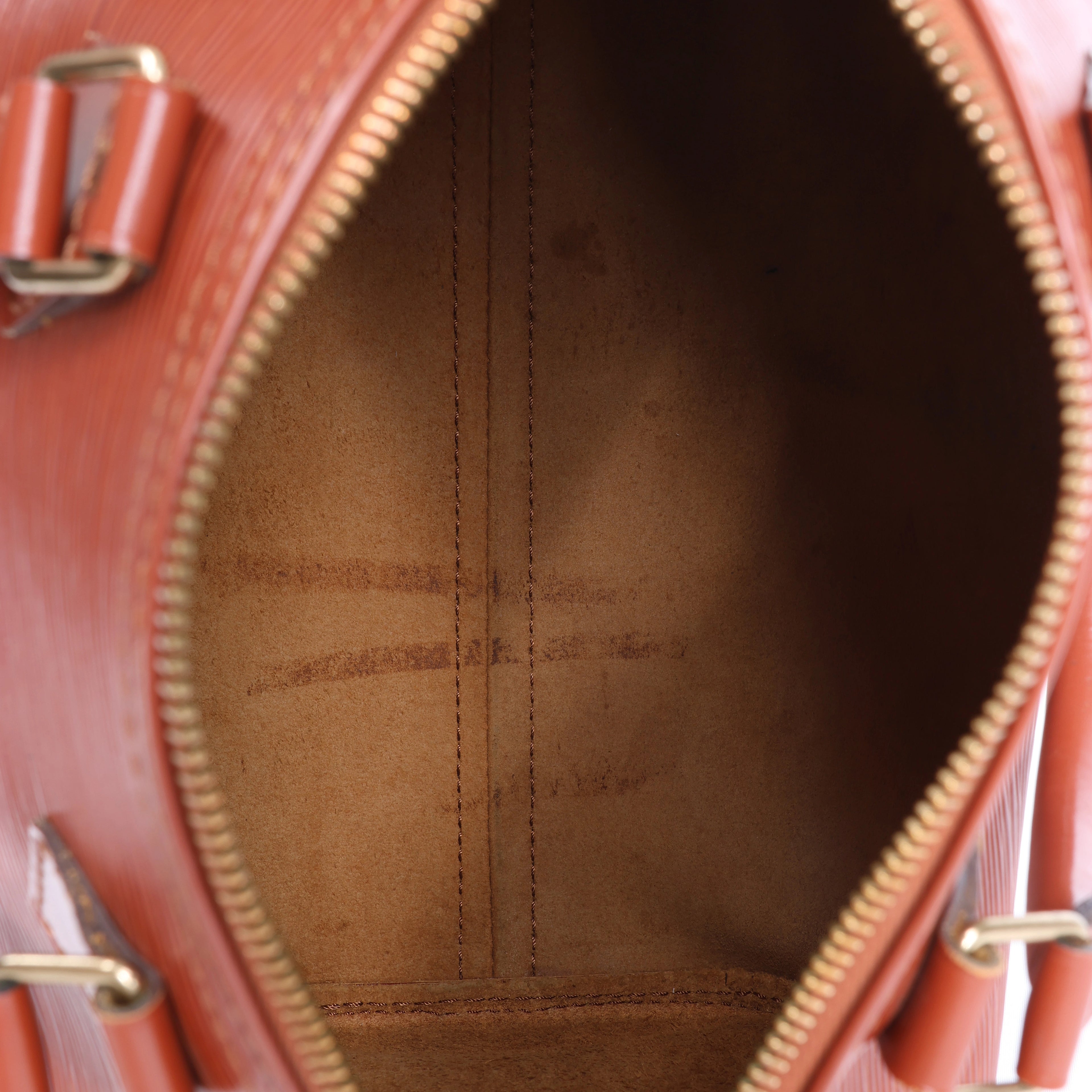 Louis Vuitton Speedy 25 Epi Leather Handbag in Brown M43013