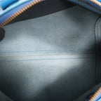 Louis Vuitton Speedy 25 Epi Leather Handbag in Blue M43015