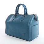 Louis Vuitton Speedy 25 Epi Leather Handbag in Blue M43015