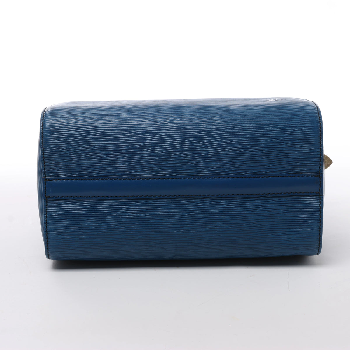 Bolso de mano Louis Vuitton Speedy 25 de cuero Epi en azul M43015
