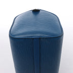 Bolso de mano Louis Vuitton Speedy 25 de cuero Epi en azul M43015