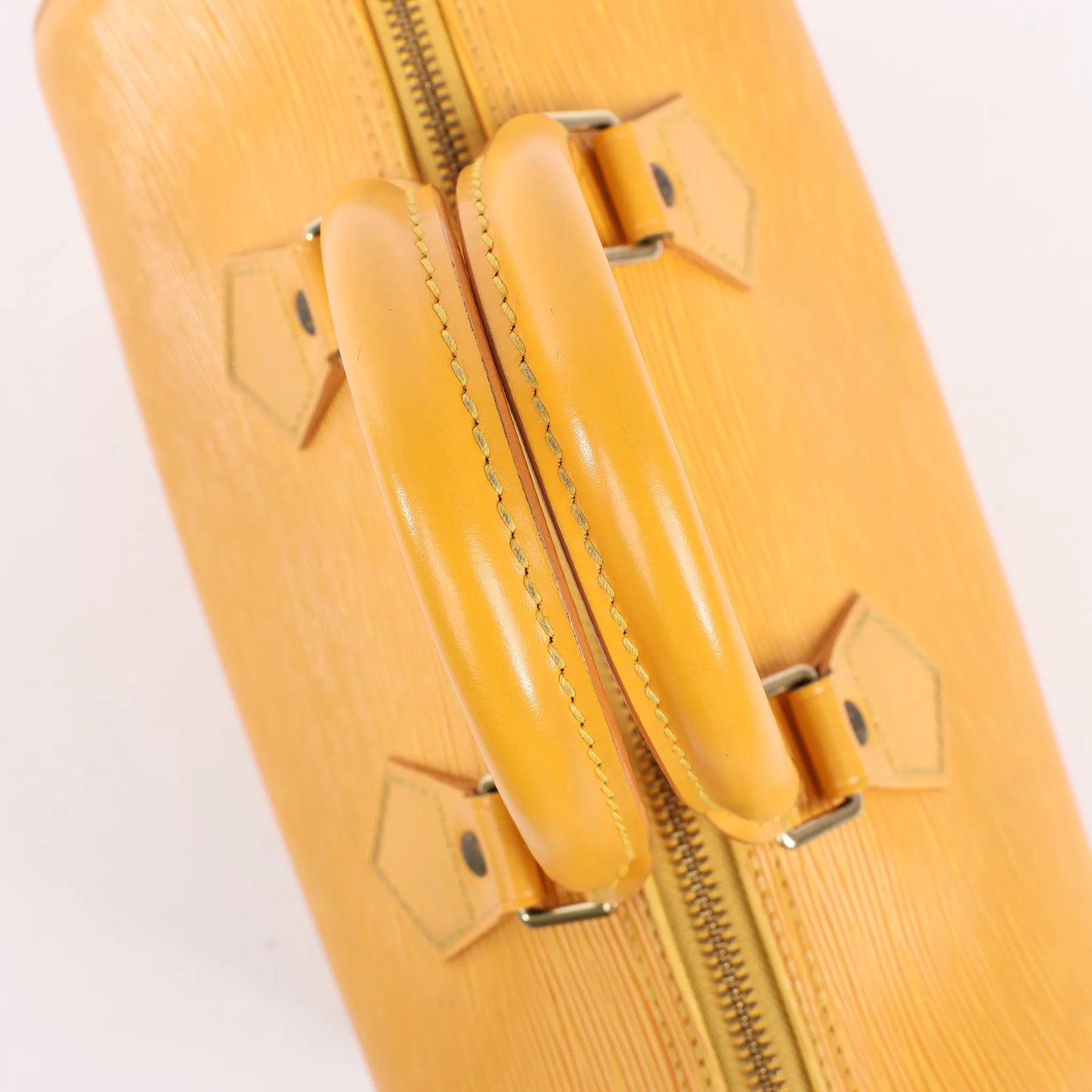 Louis Vuitton Speedy 25 en cuir épi jaune M43019