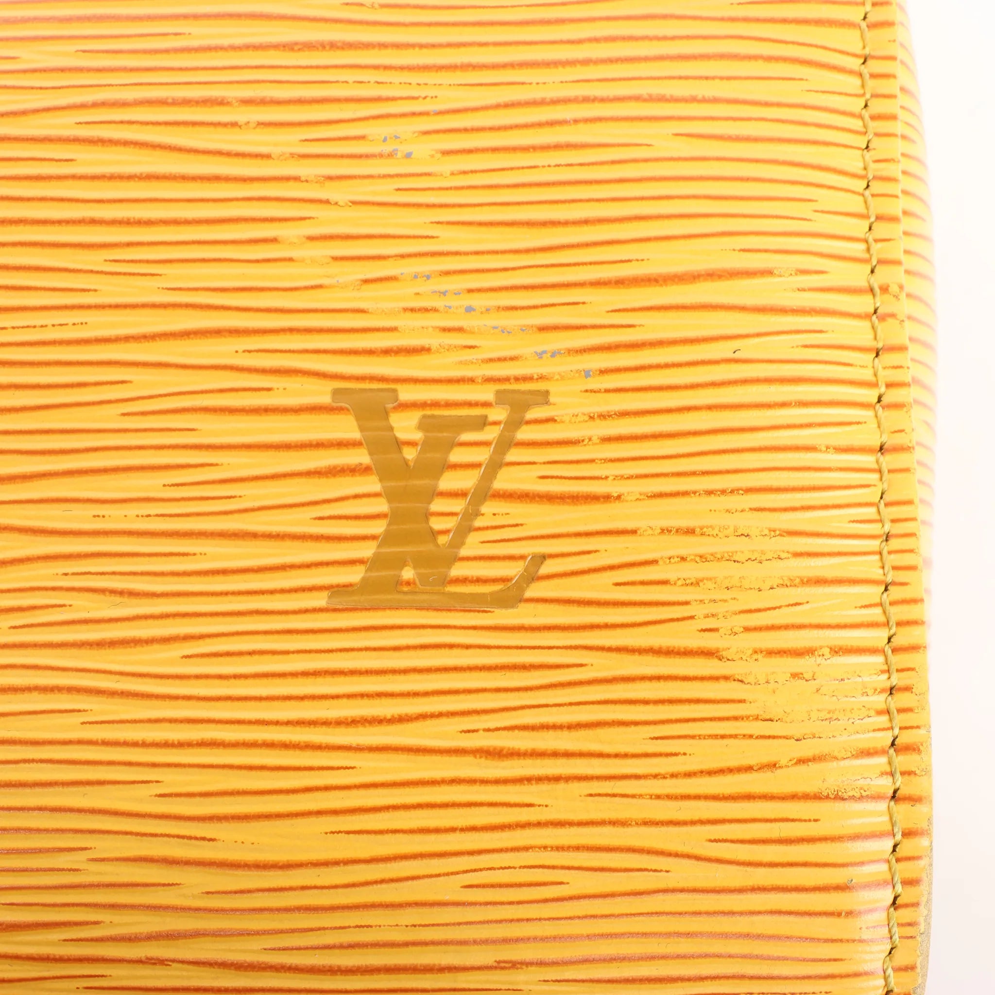 Louis Vuitton Speedy 25 Epi Leather Handbag in Yellow M43019