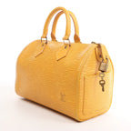 Louis Vuitton Speedy 25 Epi Leather Handbag in Yellow M43019