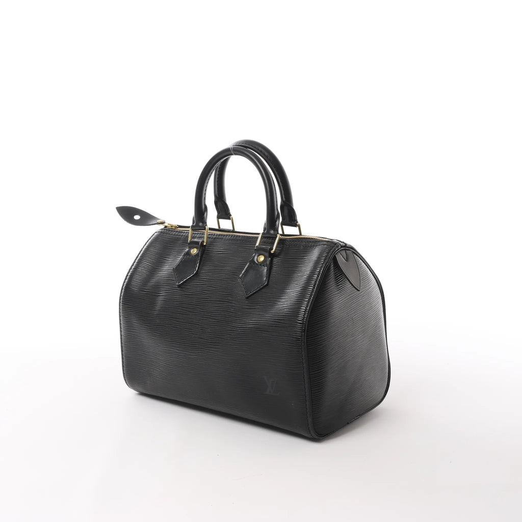 Louis Vuitton Speedy 25 Epi Leather Handbag in Black M59032