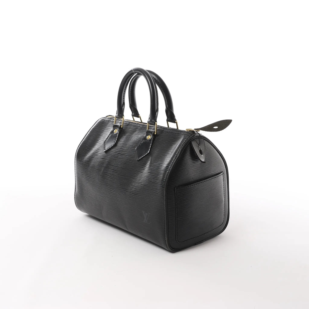 Louis Vuitton Speedy 25 Epi Leather Handbag in Black M59032