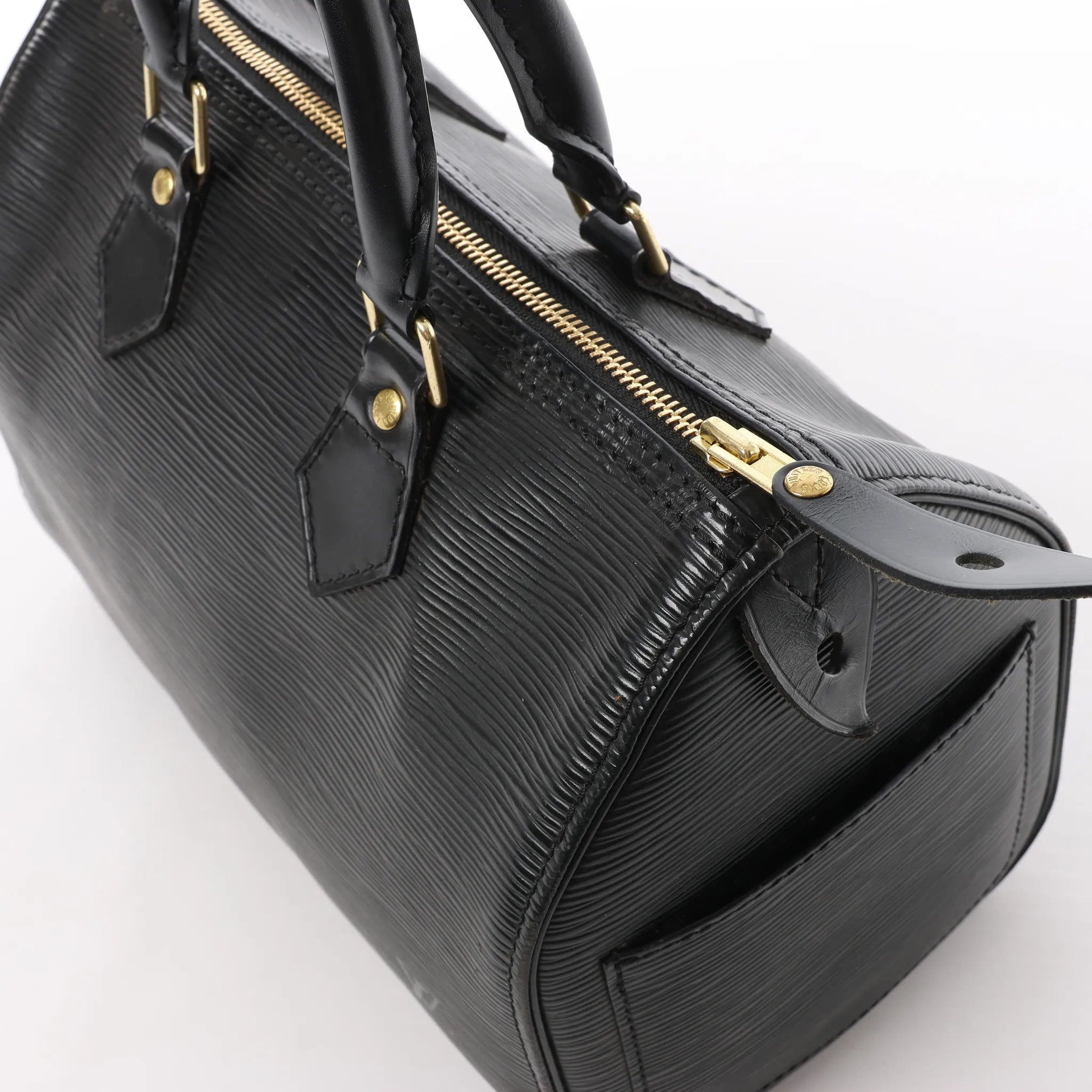 Louis Vuitton Speedy 25 Epi Leather Handbag in Black M59032