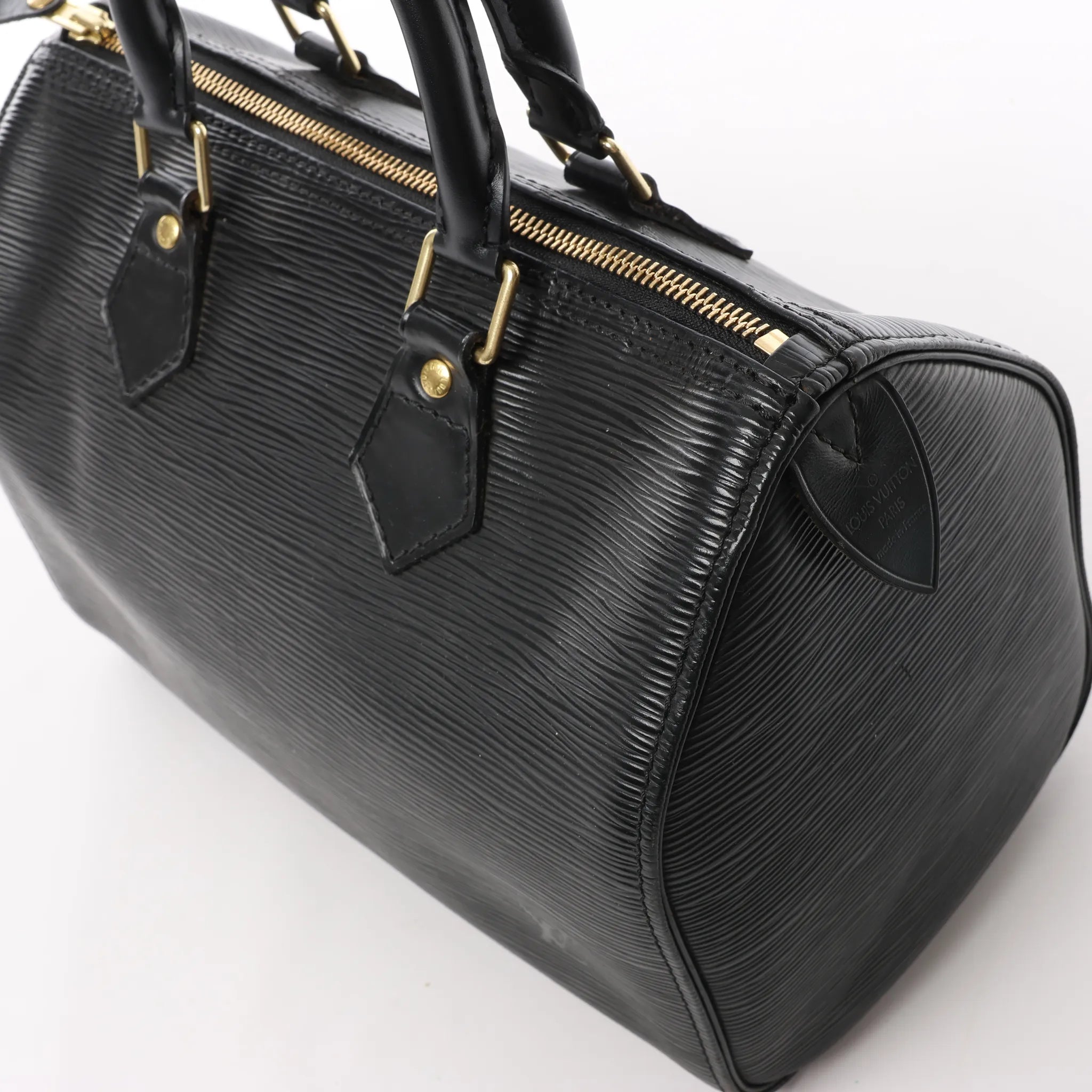 Louis Vuitton Speedy 25 Epi Leather Handbag in Black M59032