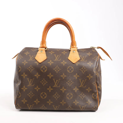 Louis Vuitton Monogram Speedy 25 Handbag in Brown M41109