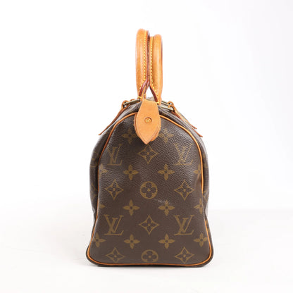 Louis Vuitton Monogram Speedy 25 Handbag in Brown M41109