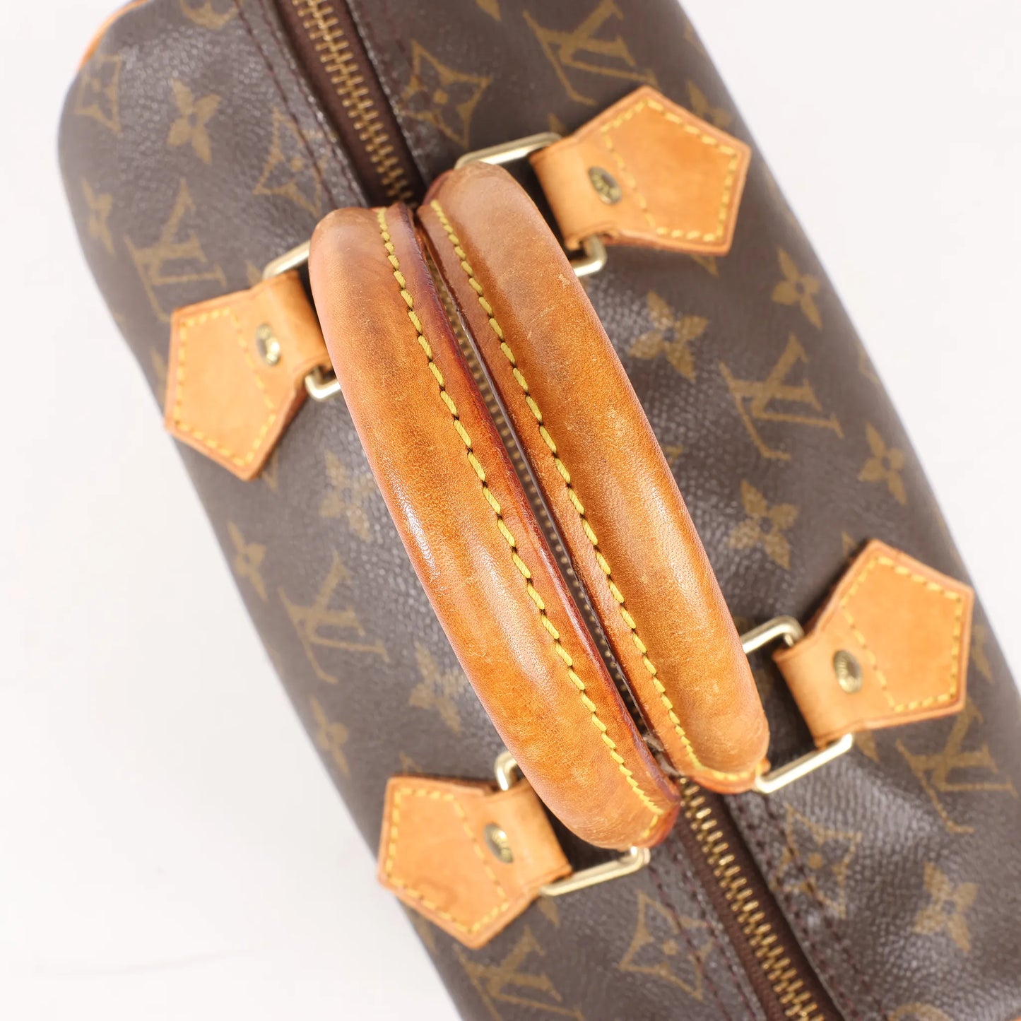 Louis Vuitton Monogram Speedy 25 Handbag in Brown M41109