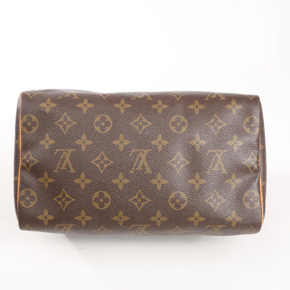 Louis Vuitton Monogram Speedy 25 Handbag in Brown M41528