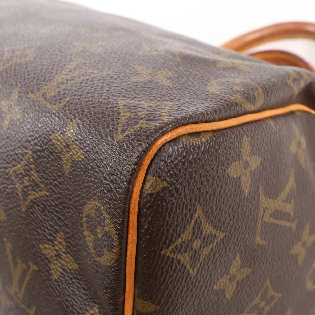 Louis Vuitton Monogram Speedy 25 Handbag in Brown M41528
