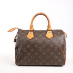 Louis Vuitton Monogram Speedy 25 Handbag in Brown M41528