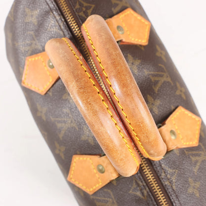 Louis Vuitton Monogram Speedy 25 Handbag in Brown M41528