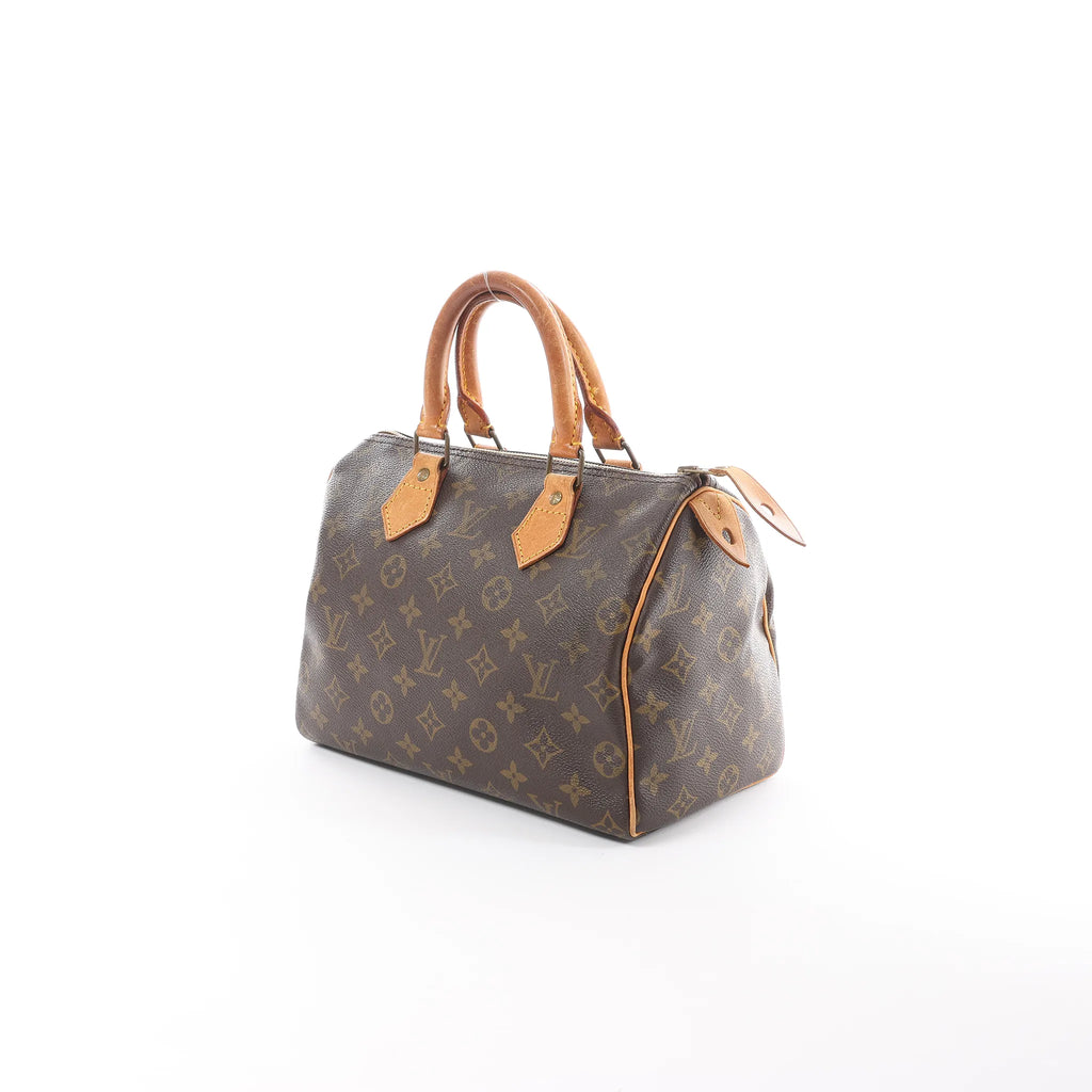 Louis Vuitton Speedy 25 Monogram Canvas Handbag in Brown M41528