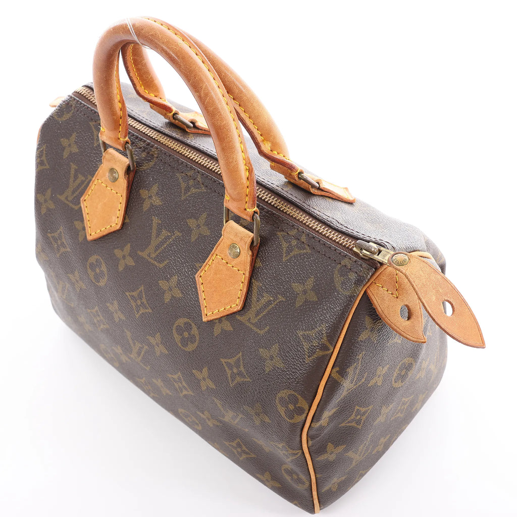 Louis Vuitton Speedy 25 Monogram Canvas Handbag in Brown M41528