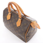 Louis Vuitton Speedy 25 Monogram Canvas Handbag in Brown M41528
