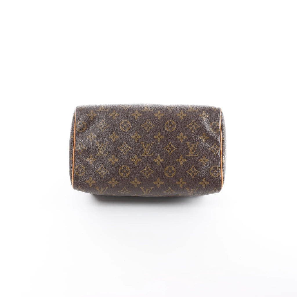 Louis Vuitton Speedy 25 Monogram Canvas Handbag in Brown M41528