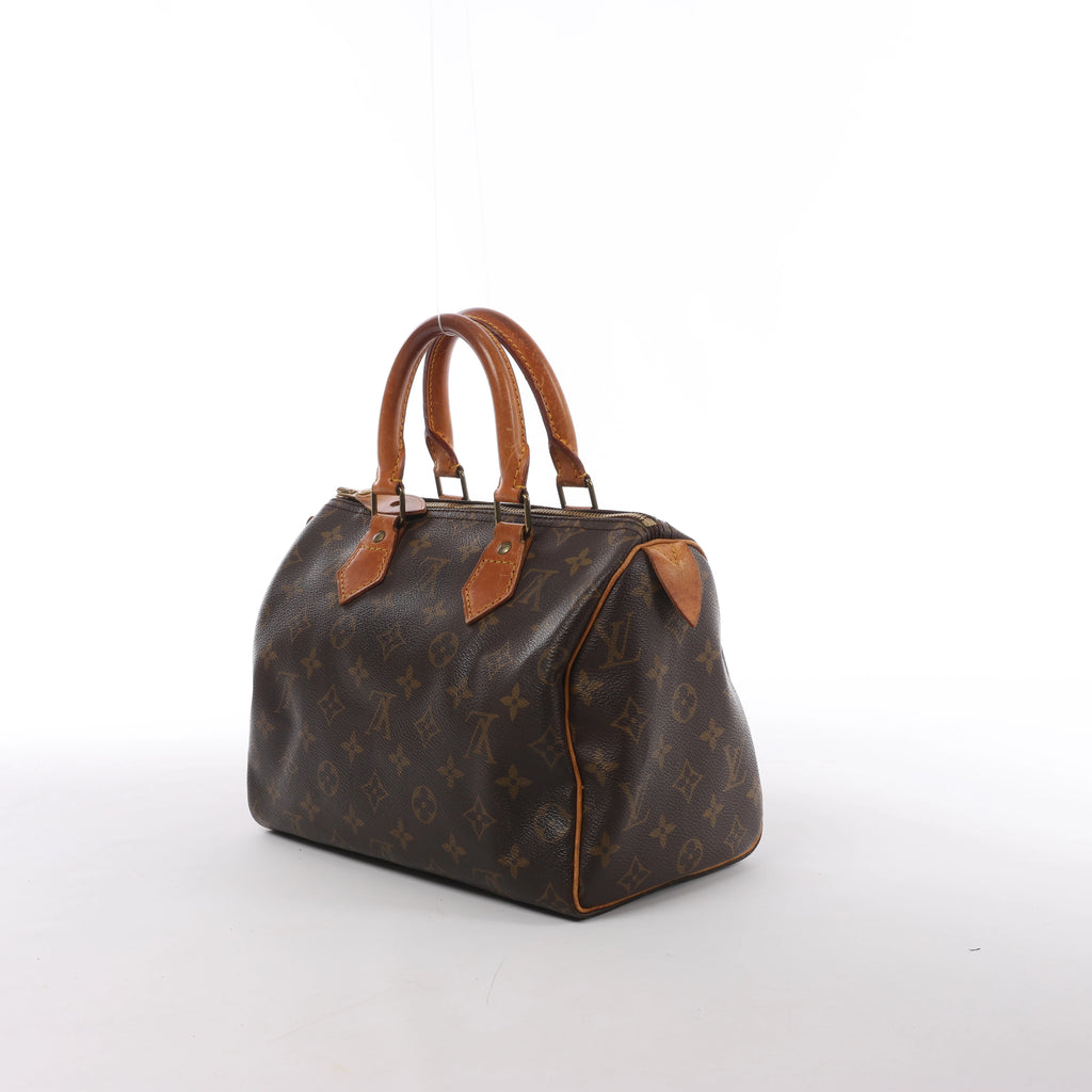Bolso de mano Louis Vuitton Speedy 25 Monogram de lona marrón M41528