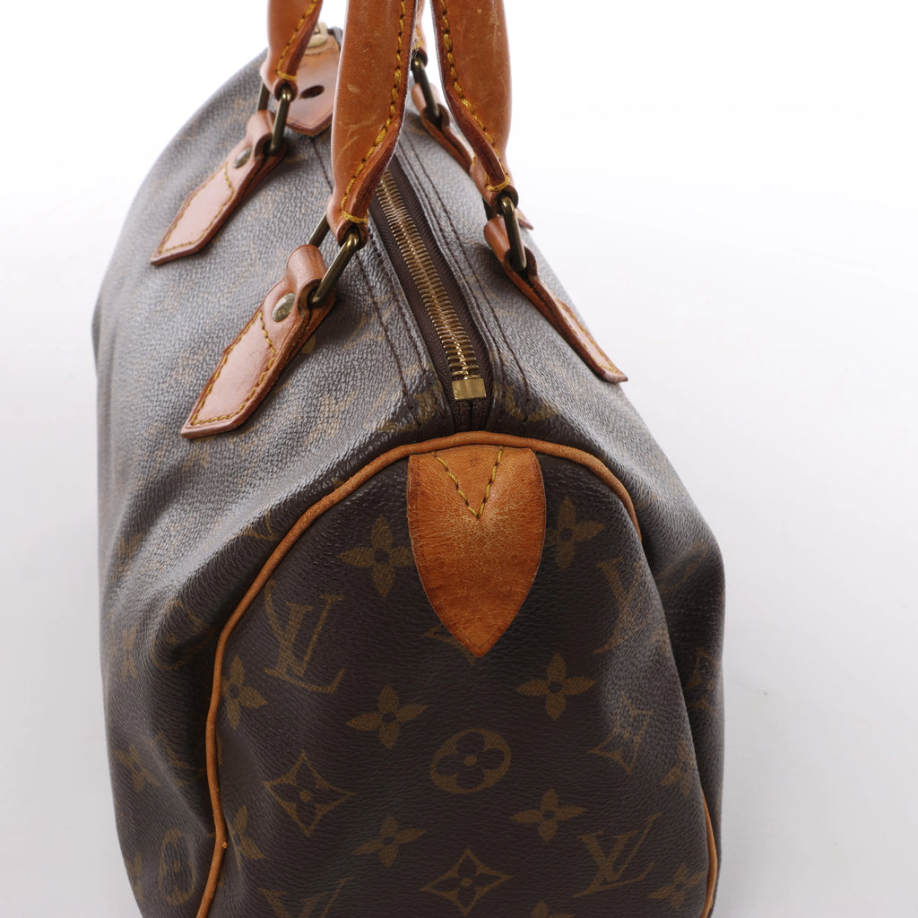 Bolso de mano Louis Vuitton Speedy 25 Monogram de lona marrón M41528