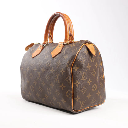 Louis Vuitton Speedy 25 Monogram Handbag in Brown M41528