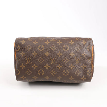Louis Vuitton Speedy 25 Monogram Handbag in Brown M41528
