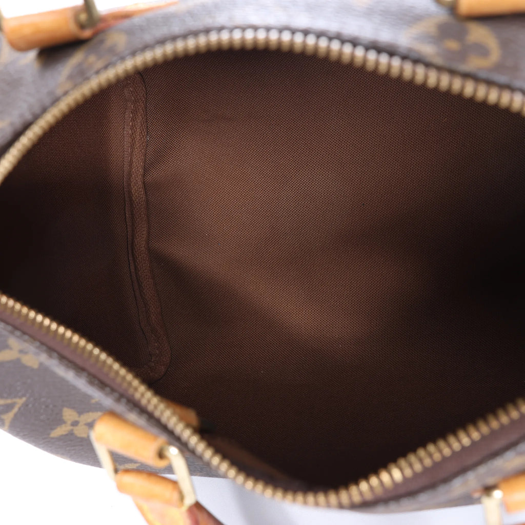 Louis Vuitton Speedy 25 Monogram Canvas Handbag in Brown M41528