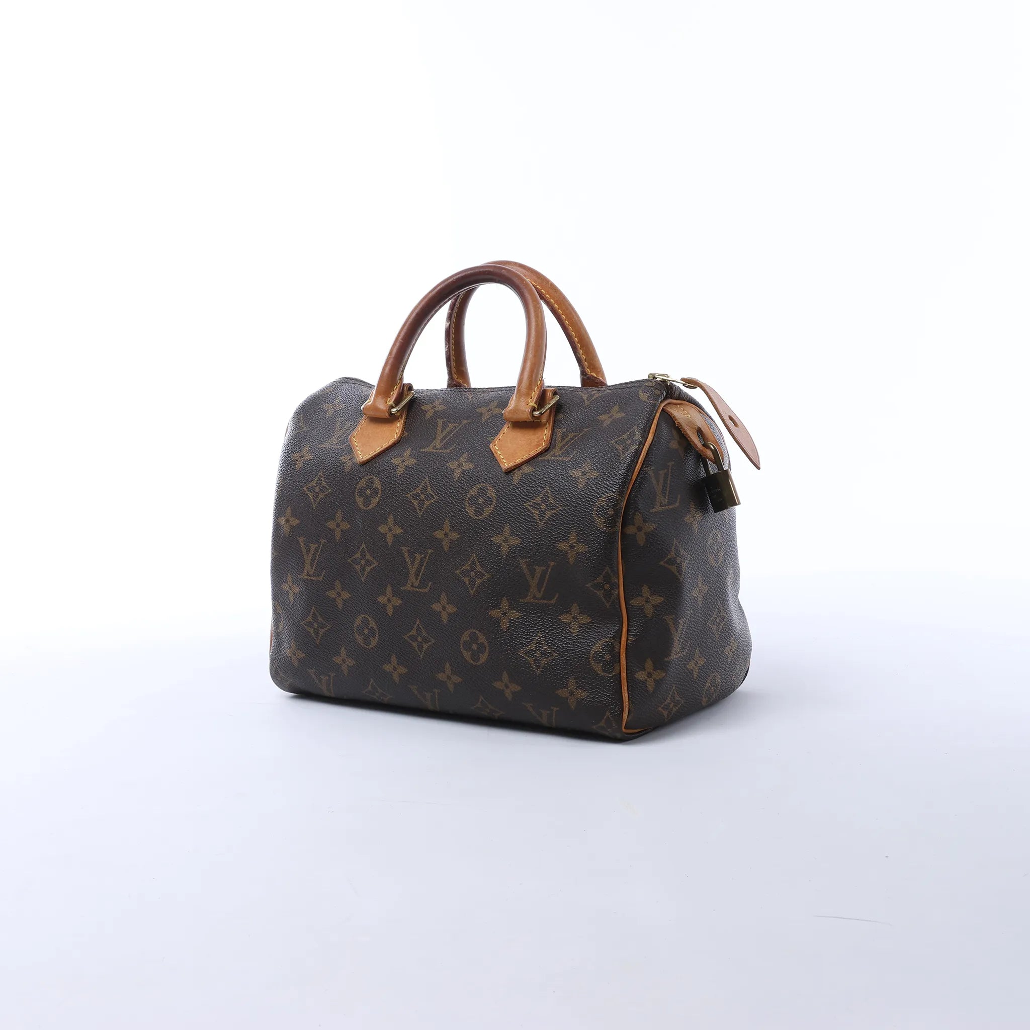 Louis Vuitton Speedy 25 Monogram Canvas Handbag in Brown M41528