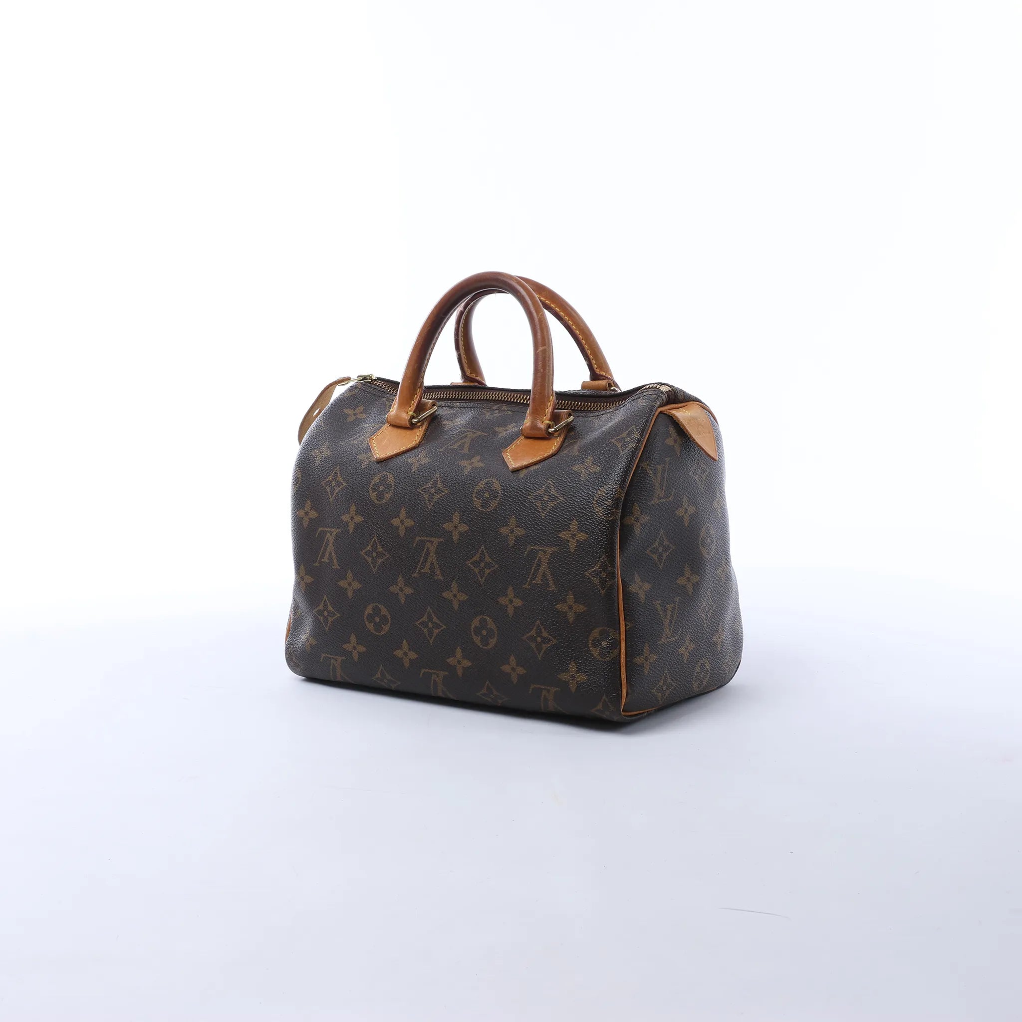 Louis Vuitton Speedy 25 Monogram Canvas Handbag in Brown M41528