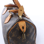 Louis Vuitton Speedy 25 Monogram Canvas Handbag in Brown M41528