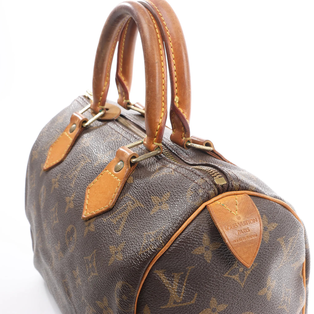 Louis Vuitton Speedy 25 Monogram Canvas Handbag in Brown M41528
