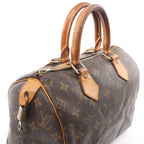 Louis Vuitton Speedy 25 Monogram Canvas Handbag in Brown M41528