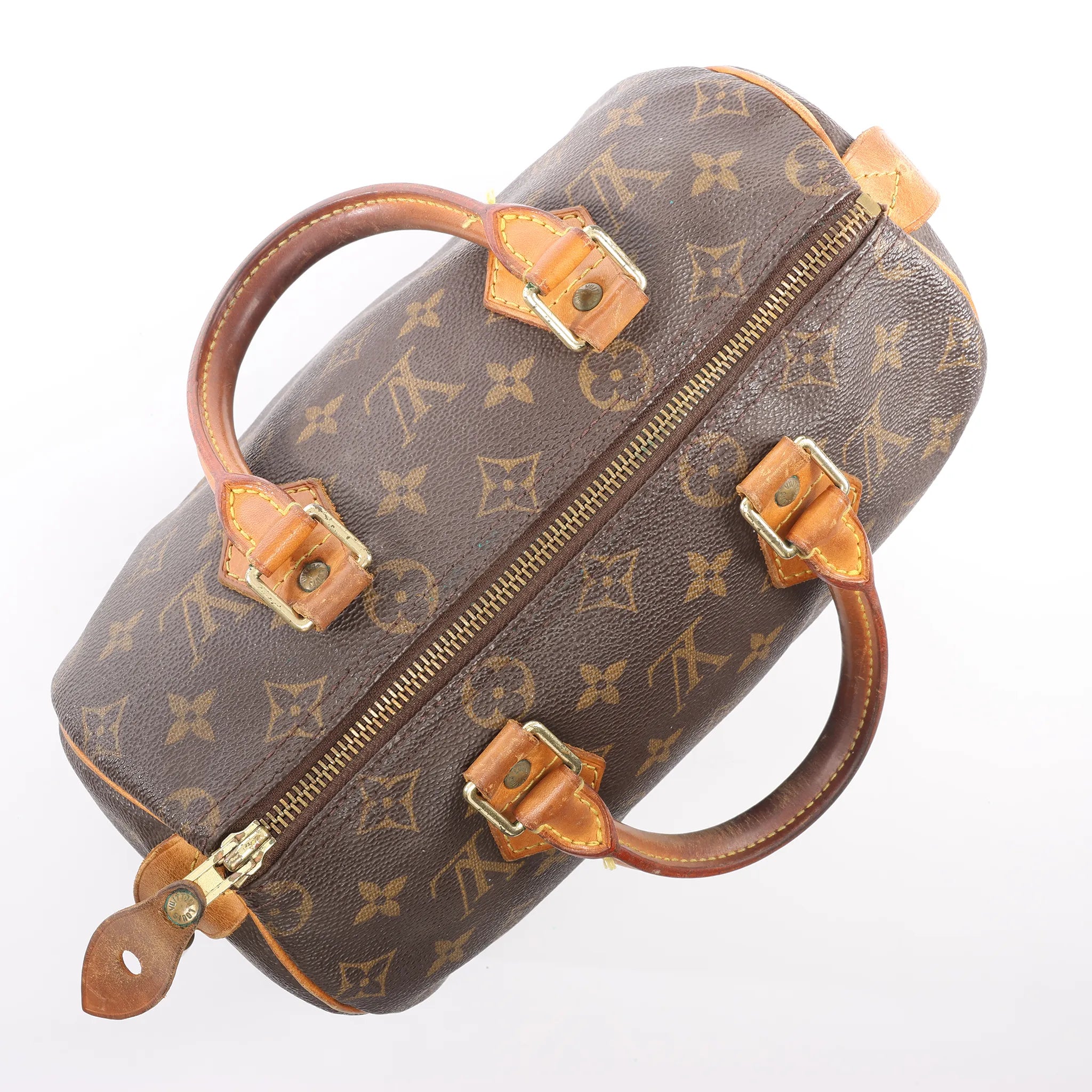 Louis Vuitton Speedy 25 Monogram Canvas Handbag in Brown M41528