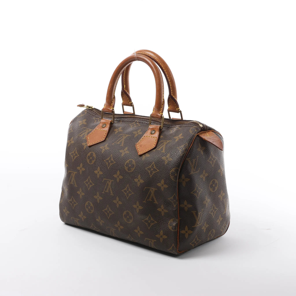 Louis Vuitton Speedy 25 Monogram Canvas Handbag in Brown M41528