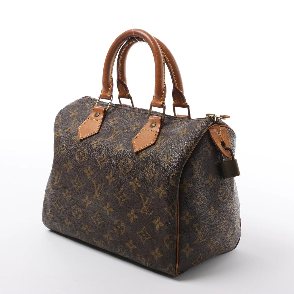 Louis Vuitton Speedy 25 Monogram Canvas Handbag in Brown M41528