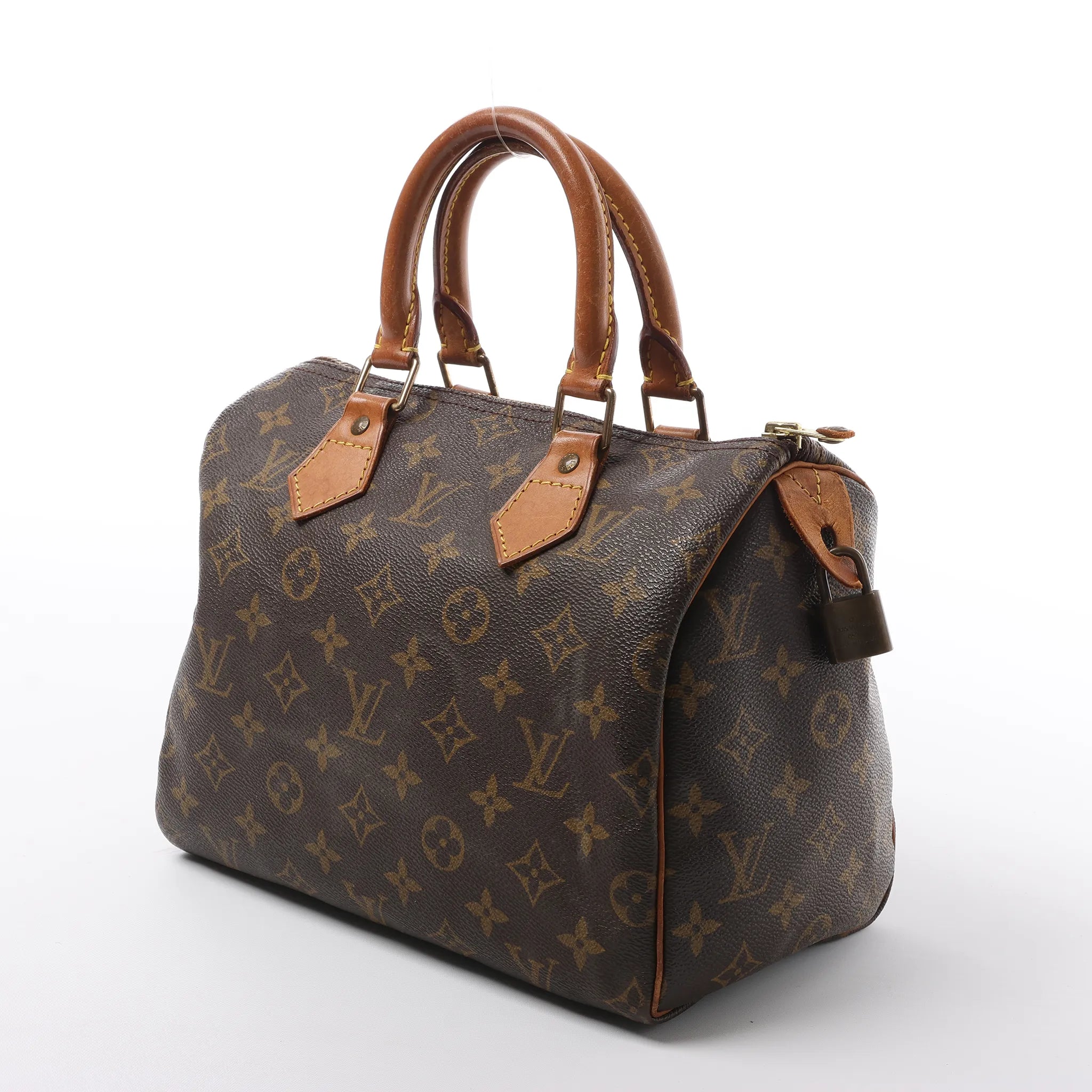 Louis Vuitton Speedy 25 Monogram Canvas Handbag in Brown M41528