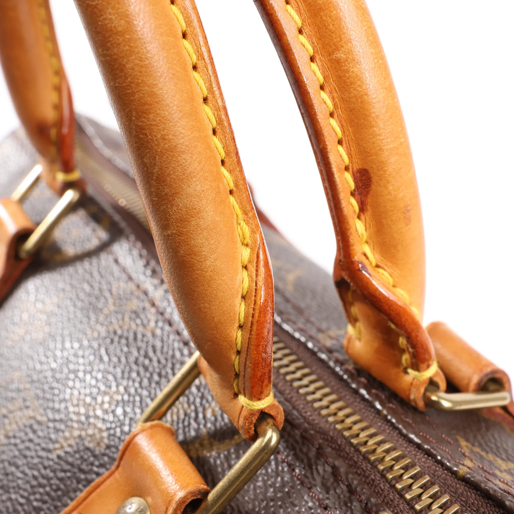 Louis Vuitton Monogram Speedy 25 Handbag in Brown M41528