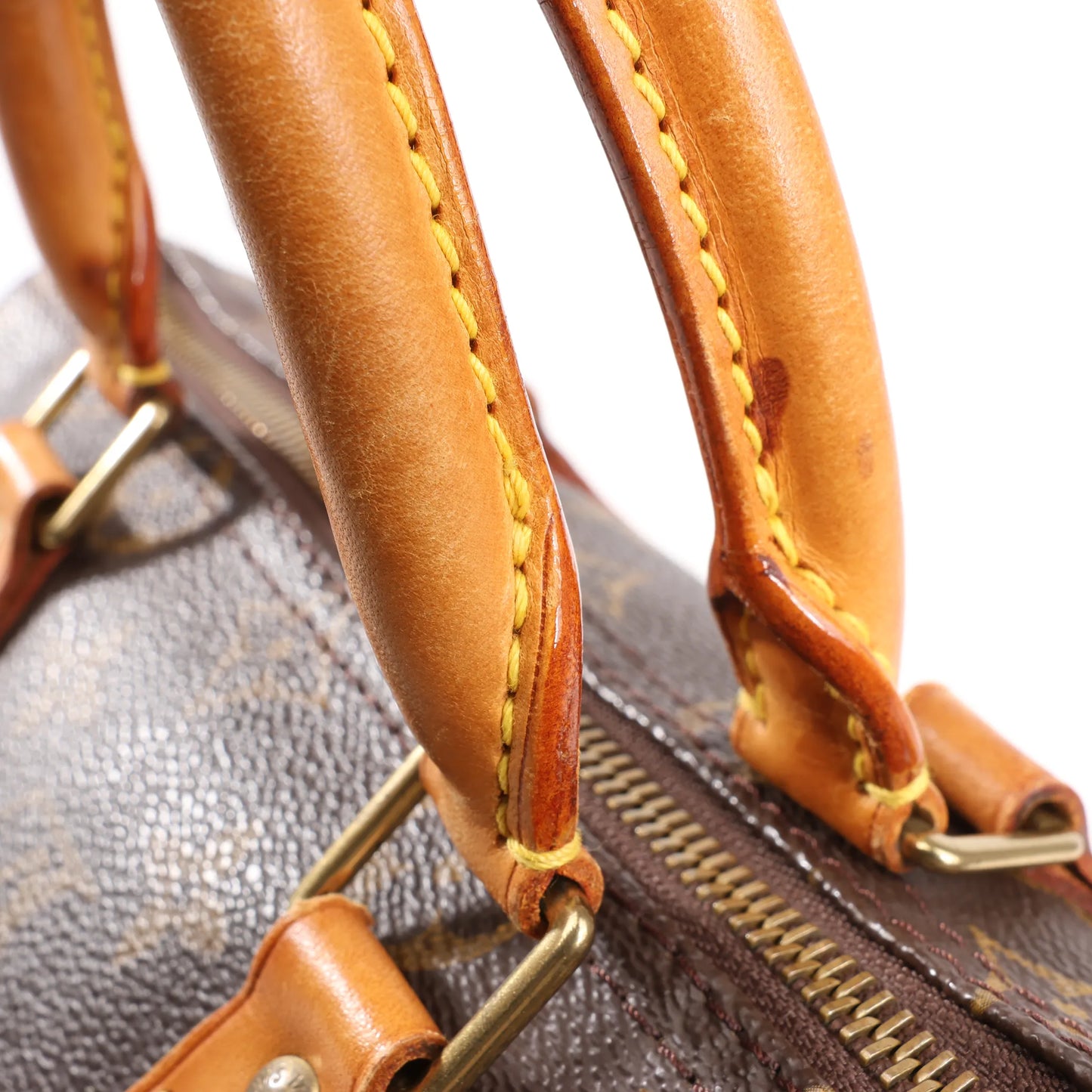 Louis Vuitton Monogram Speedy 25 Handbag in Brown M41528