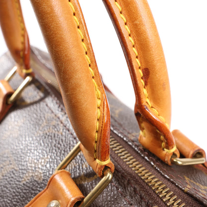 Louis Vuitton Monogram Speedy 25 Handbag in Brown M41528