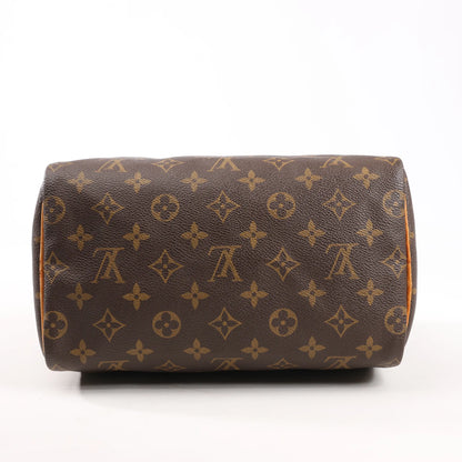 Louis Vuitton Monogram Speedy 25 Handbag in Brown M41528