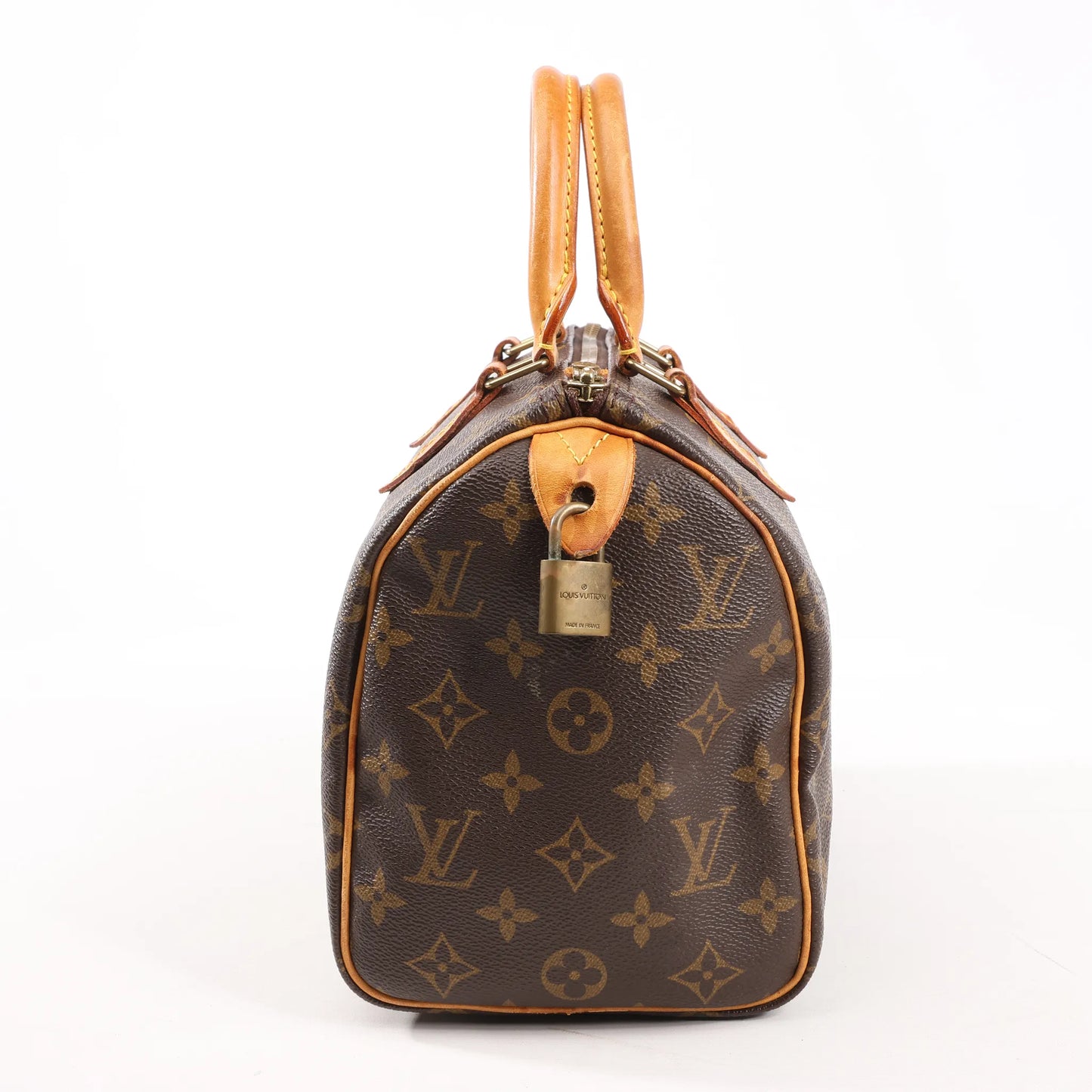 Louis Vuitton Monogram Speedy 25 Handbag in Brown M41528